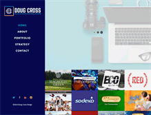 Tablet Screenshot of dougcrossdesign.com